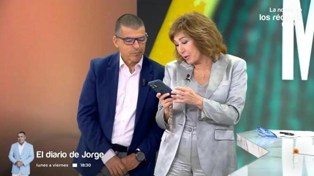 Manuel Marlasca y Ana Rosa Quintana en 'El programa de AR'.