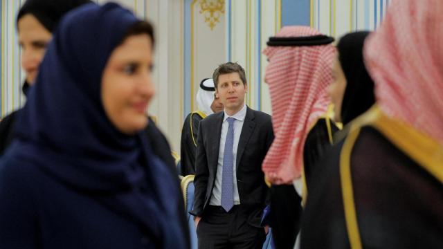 Sam Altman, creador de ChatGPT, en la visita oficial de Trump a Riad.