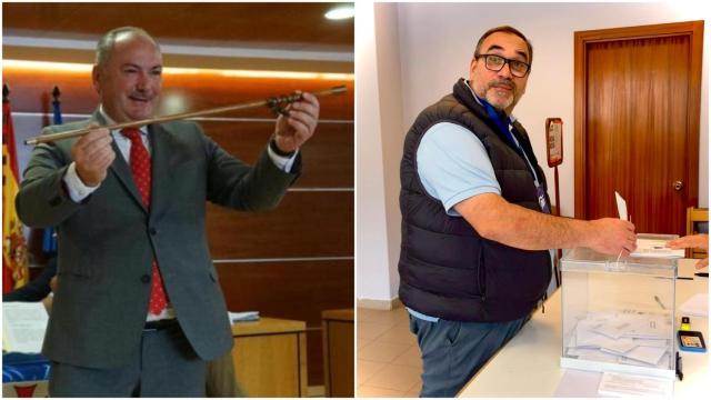 Rioboo y Faraldo, protagonistas de la situación.