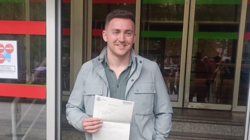 Francisco Reyes cuando decidió su plaza en el Ministerio de Sanidad.