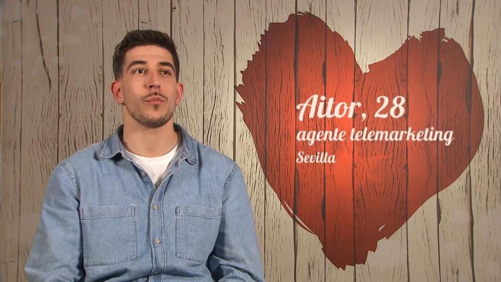 Aitor, en 'First Dates'