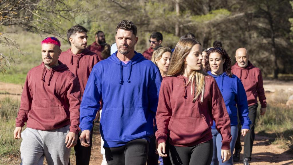 Los jugadores de 'Traitors', con David, Popeye y Paula de Miguel a la cabeza.