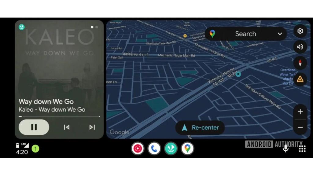 Nuevos controles del reproductor multimedia de Android Auto
