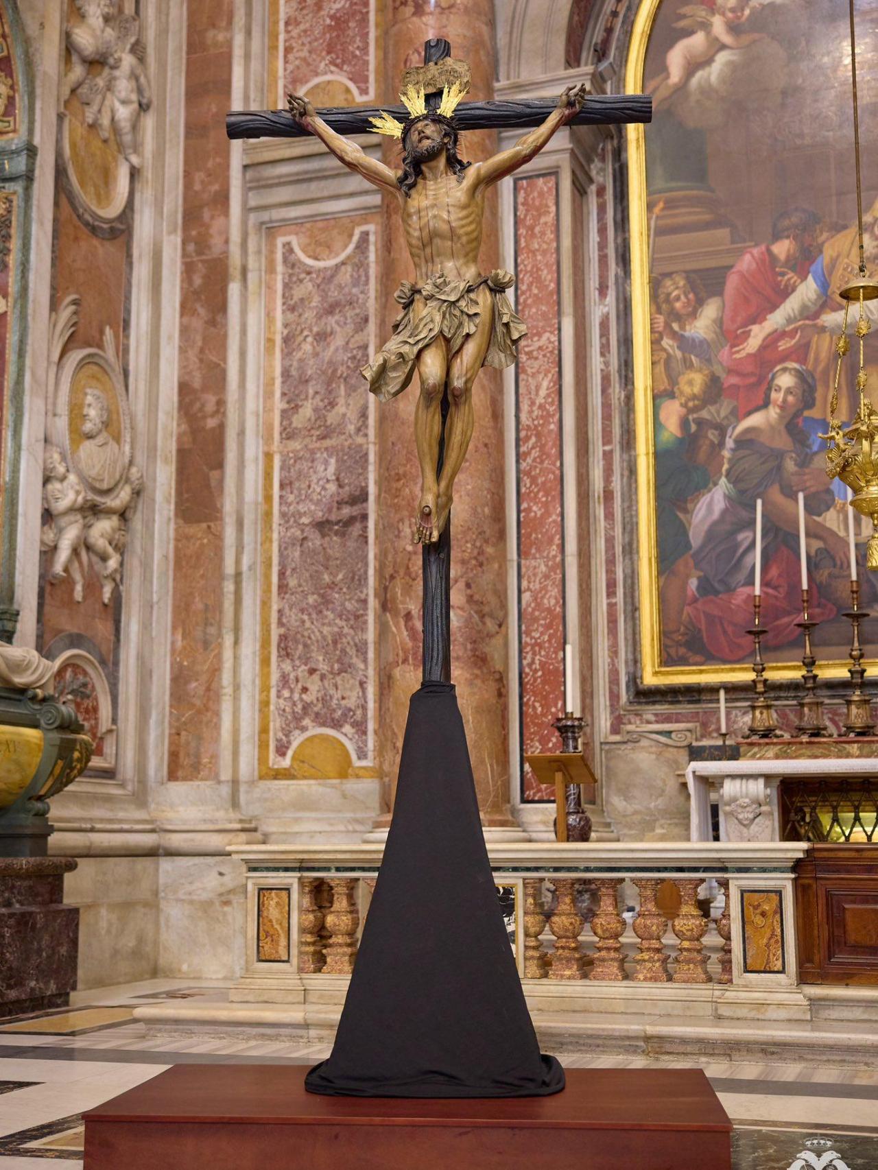 El Cachorro, en la Capilla de San Pío X.