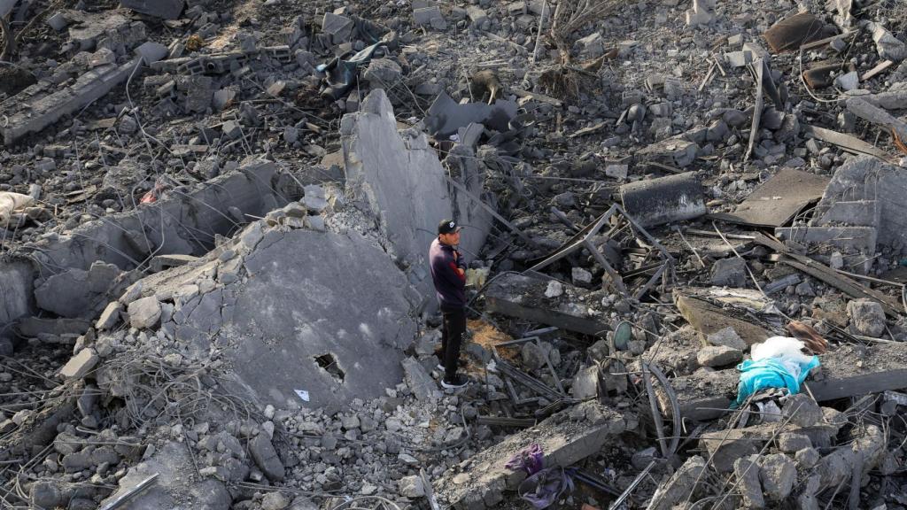 Consecuencias de los últimos ataques de Israel sobre la Franja de Gaza este jueves.