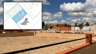 Lugar en el que estará ubicada la zona splash en Bobadilla del Campo