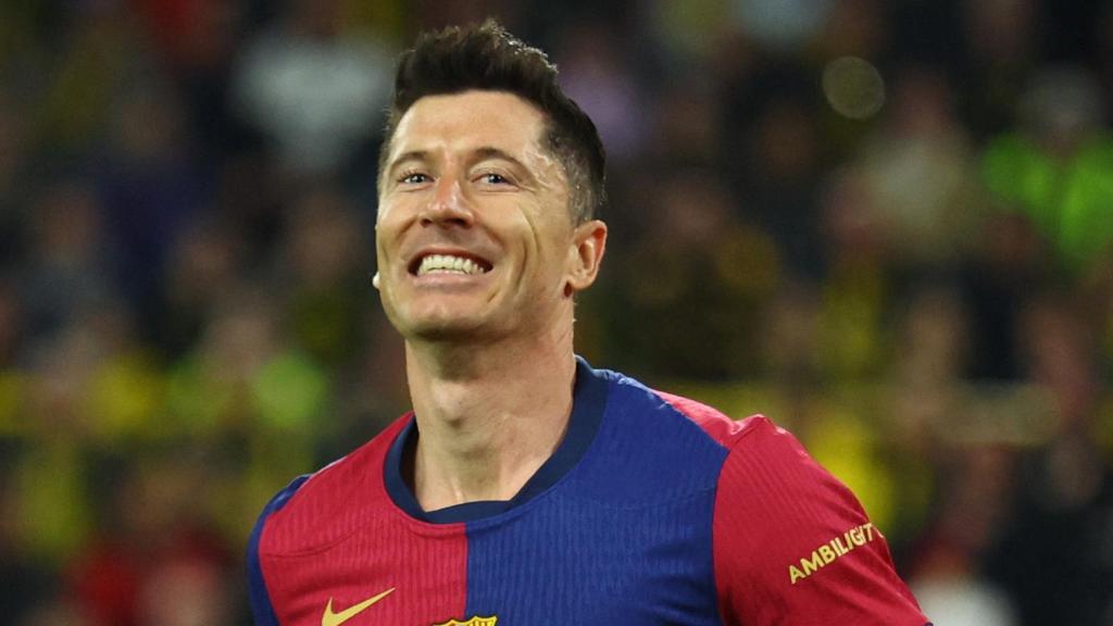 Lewandowski, con el Barça
