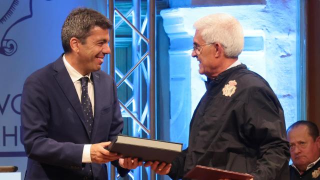 Carlos Mazón este miércoles en la entrega de los galardones que otorga el juzgado.