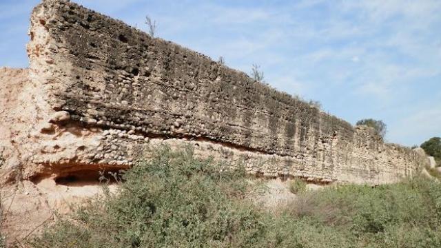 Una gran presa romana Assut Argamasa.