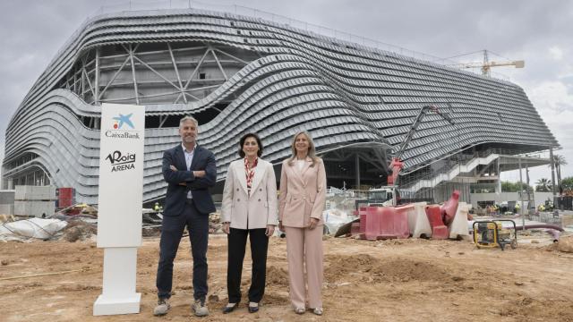 CaixaBank se convierte en patrocinador oficial del nuevo Roig Arena. EE