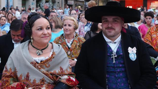 Imagen de archivo de un Manchego y una Manchega de la Feria de Albacete.