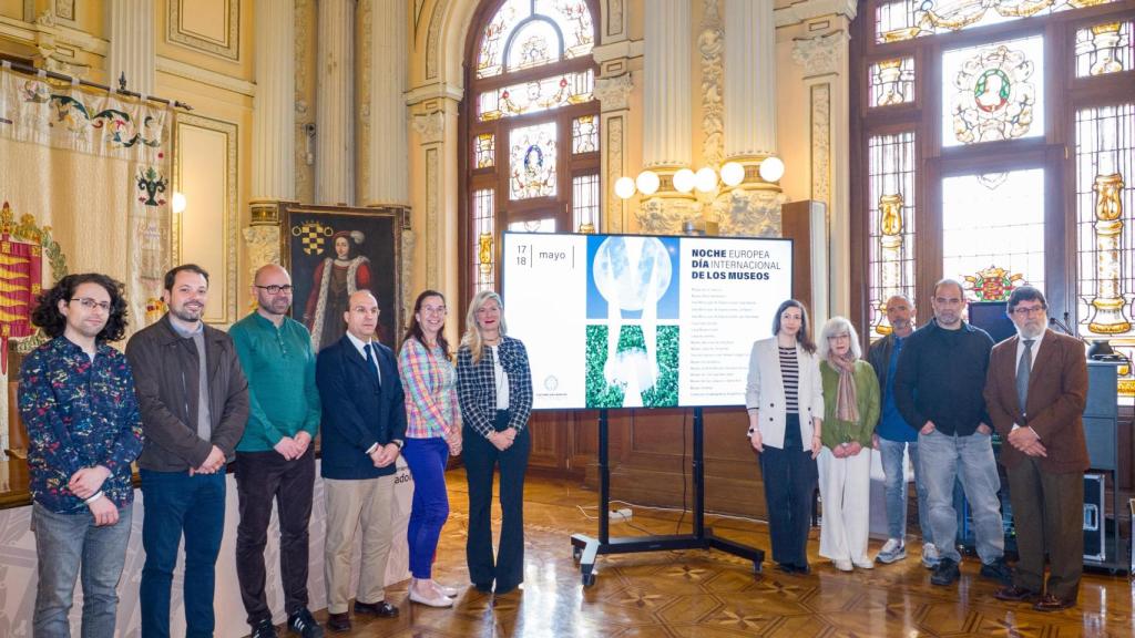 Foto de familia del Día Internacional y la Noche de los Museos