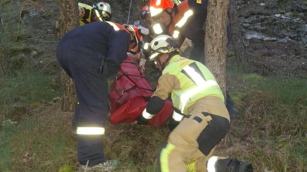 Rescate de un hombre en Alhama de Aragón
