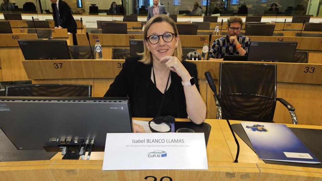 Imagen de Isabel Blanco el Parlamento Europeo
