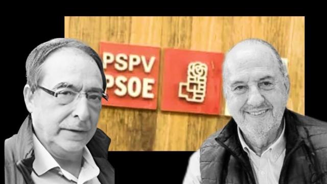 Ángel Franco y Miguel Millana, del PSOE de Alicante.