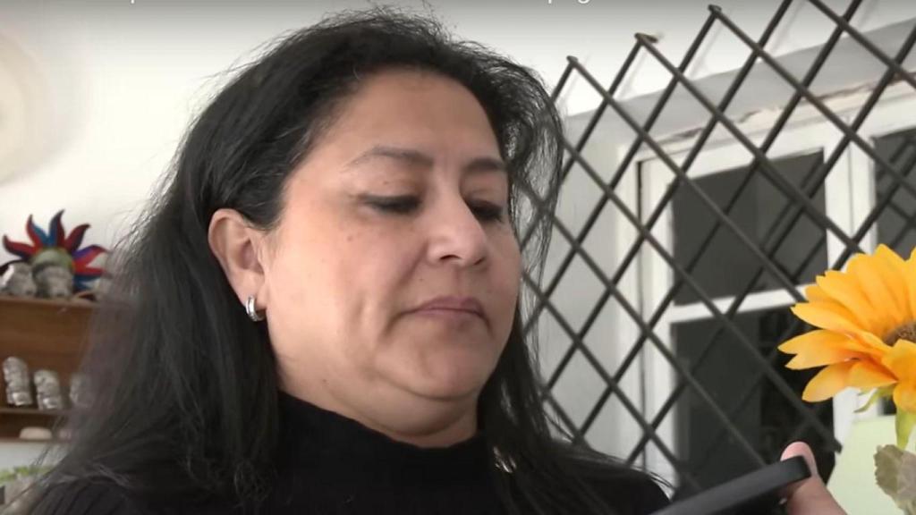 Lucy, viuda y víctima de okupación.