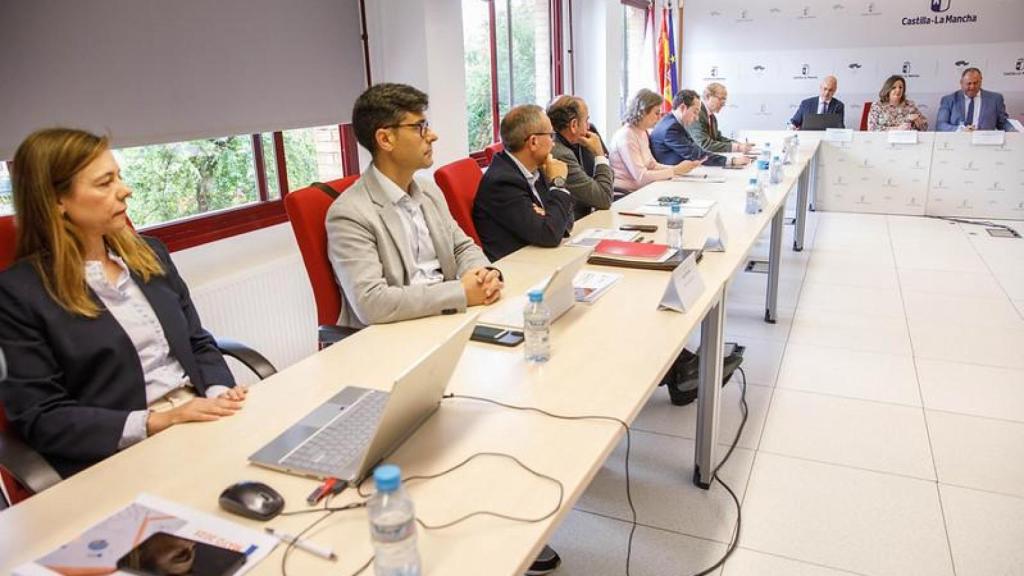 Un momento de la reunión del Obsevatorio.