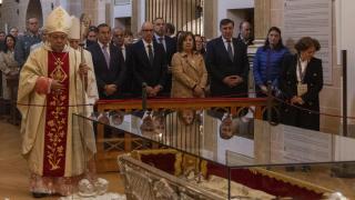 El Nuncio Apostólico Monseñor Bernardito Cleopas Auza asiste a los actos de veneración de Santa Teresa de Jesús