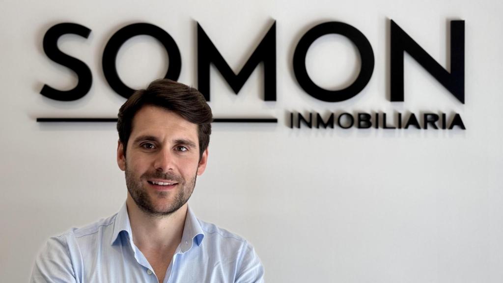Álvaro Sanjuán, agente inmobiliario de Somon. EE