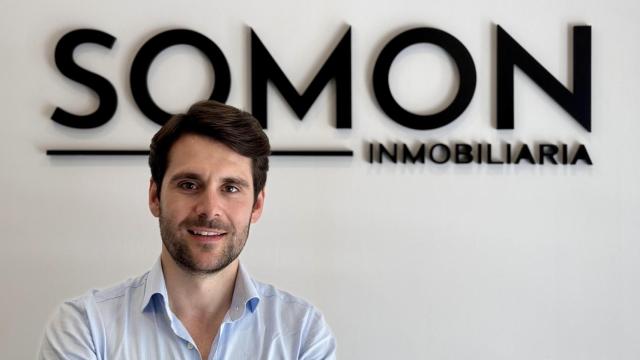 Álvaro Sanjuán, agente inmobiliario de Somon. EE