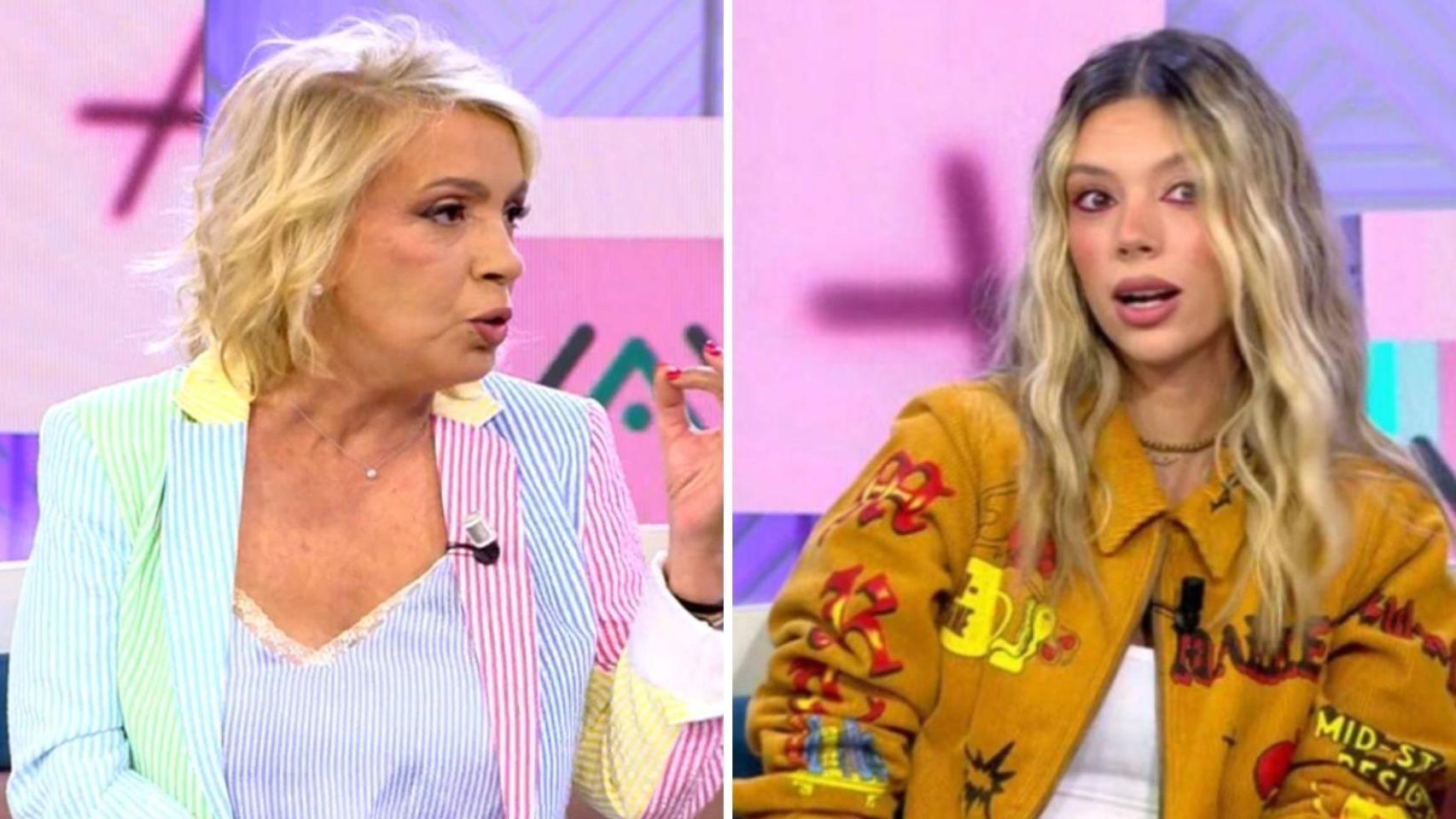 Carmen Borrego y Alejandra Rubio.