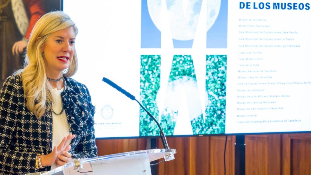 Irene Carvajal, concejala de Educación y Cultura del Ayuntamiento de Valladolid