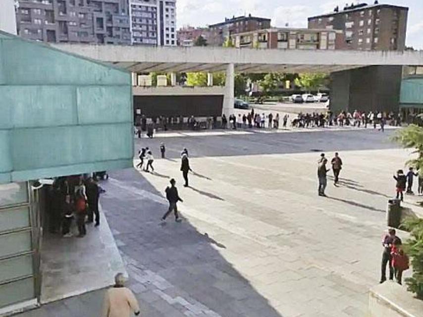 Colas en el Museo de la Ciencia