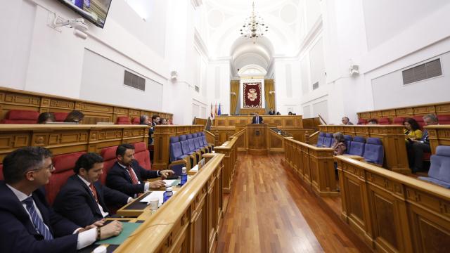 Pleno de las Cortes. Foto: Cortes CLM.