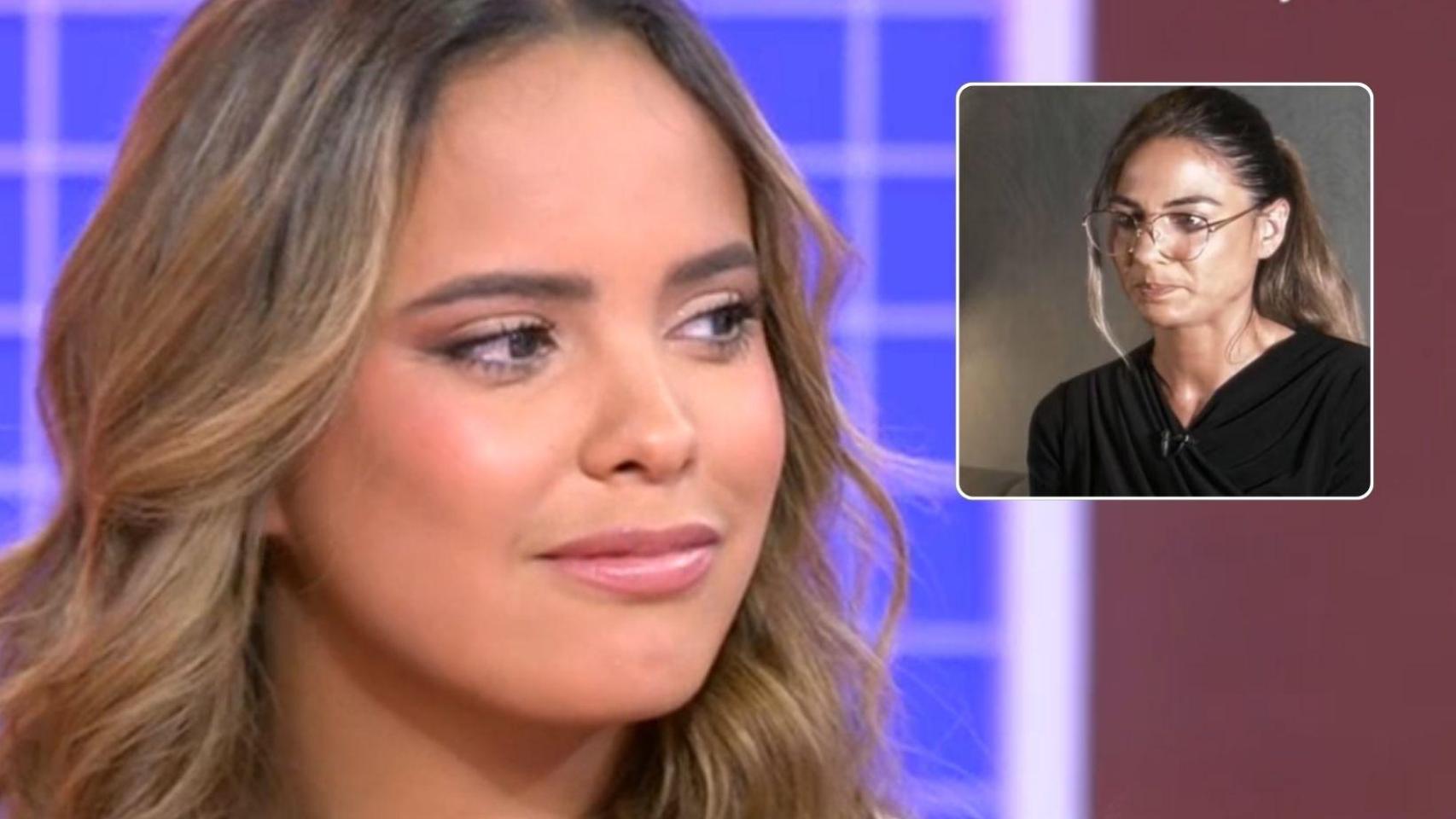 Gloria Camila y Gema Aldón.