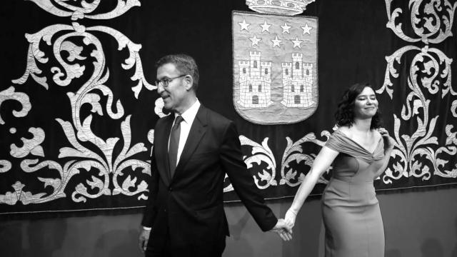 Isabel Díaz Ayuso y Alberto Núñez Feijóo.