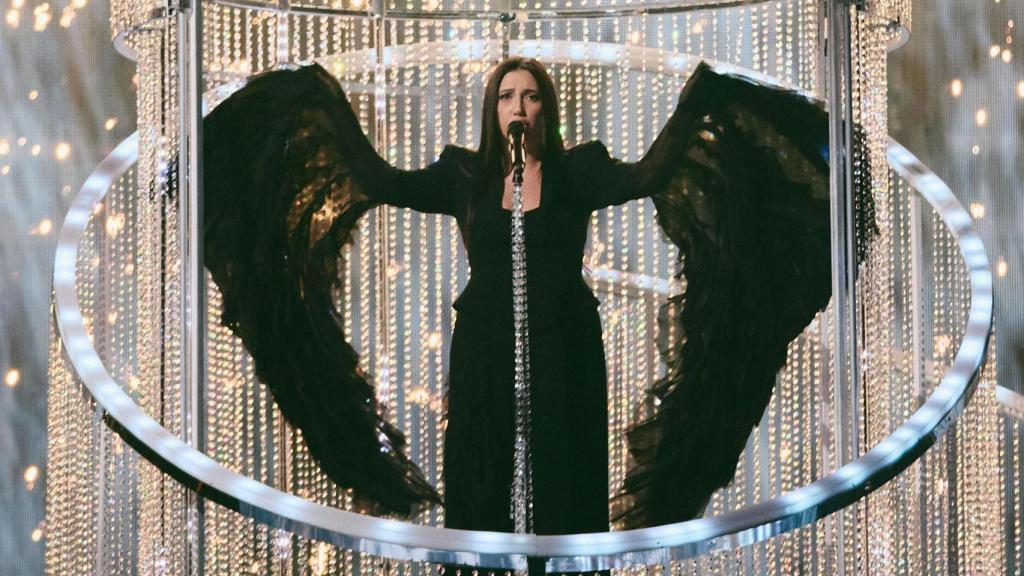 Imagen de uno de los ensayos de Israel en Eurovisión 2025.