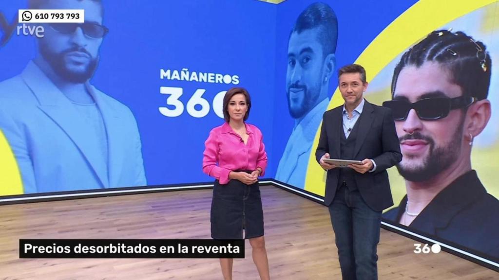 Adela González y Javier Ruiz en 'Mañaneros 360'.