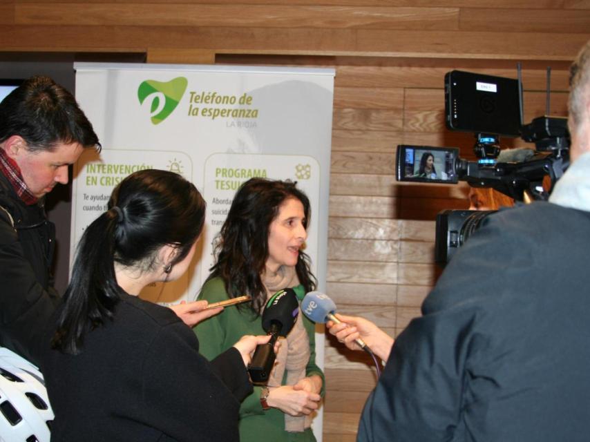 Magdalena Pérez en la organización