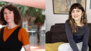 Andrea Morán y Adela 'por dios'.