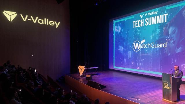 El consejero José Luis Sanz Merino, durante su intervención en el evento V-Valley Tech Summit de Ávila.