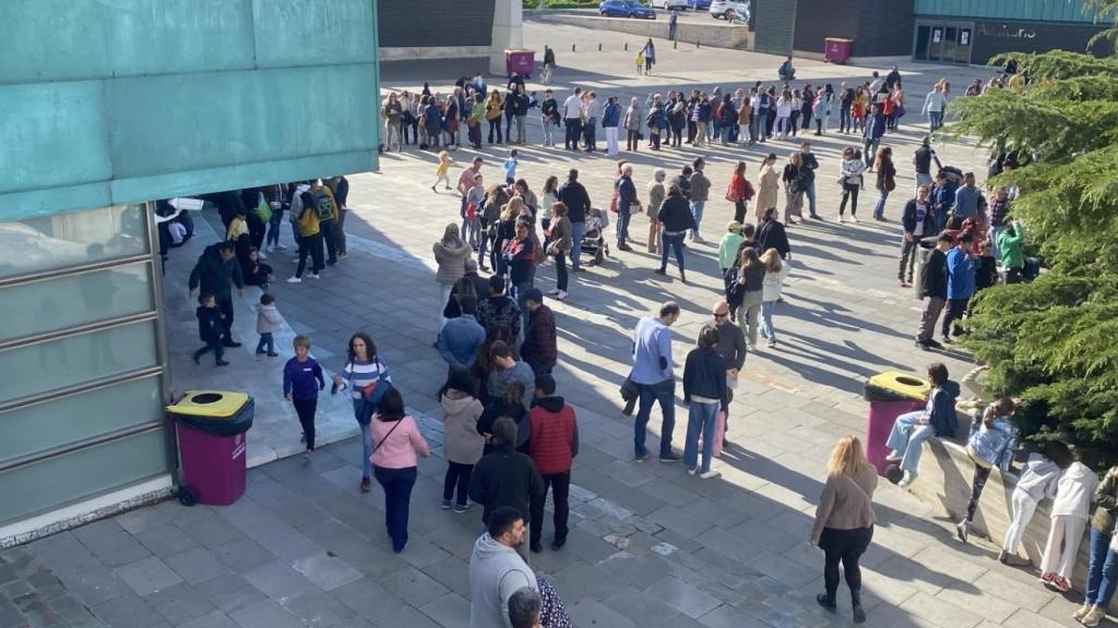Colas a la entrada de los museos