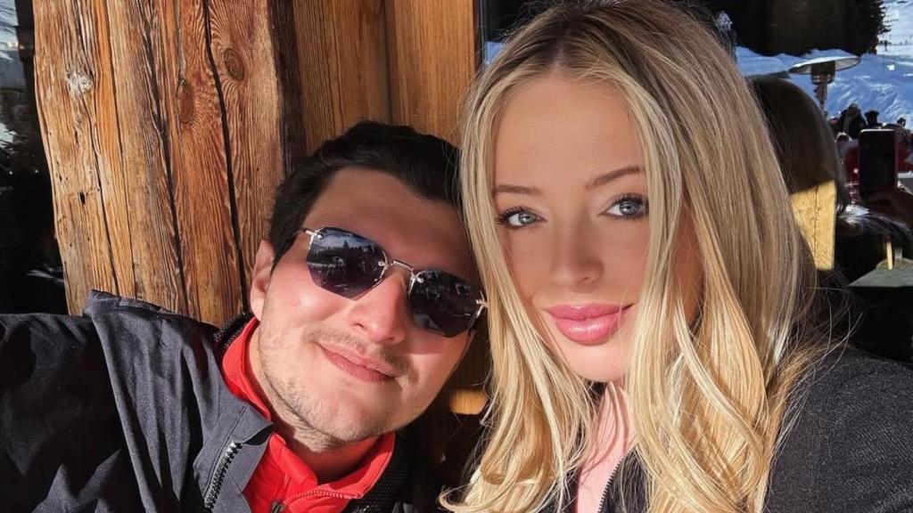 Michael Boulos y Tiffany Trump, en una imagen de redes sociales.