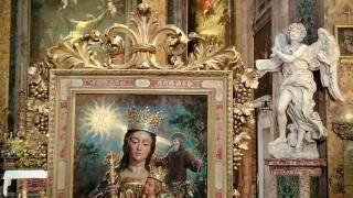 Una imagen de la Virgen de la Victoria