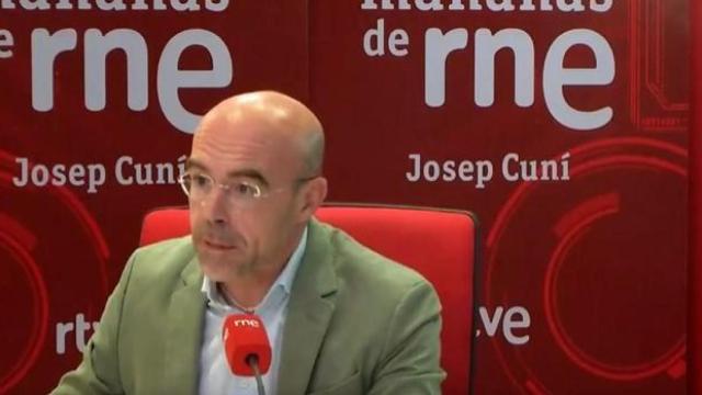 El eurodiputado de Vox Jorge Buxadé este viernes en RNE.