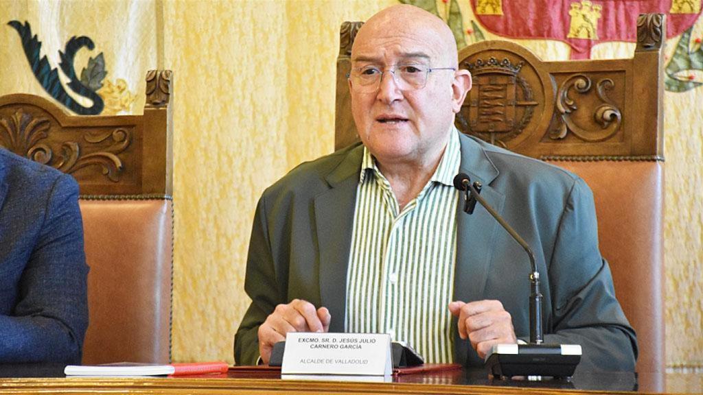 Jesús Julio Carnero, alcalde de Valladolid