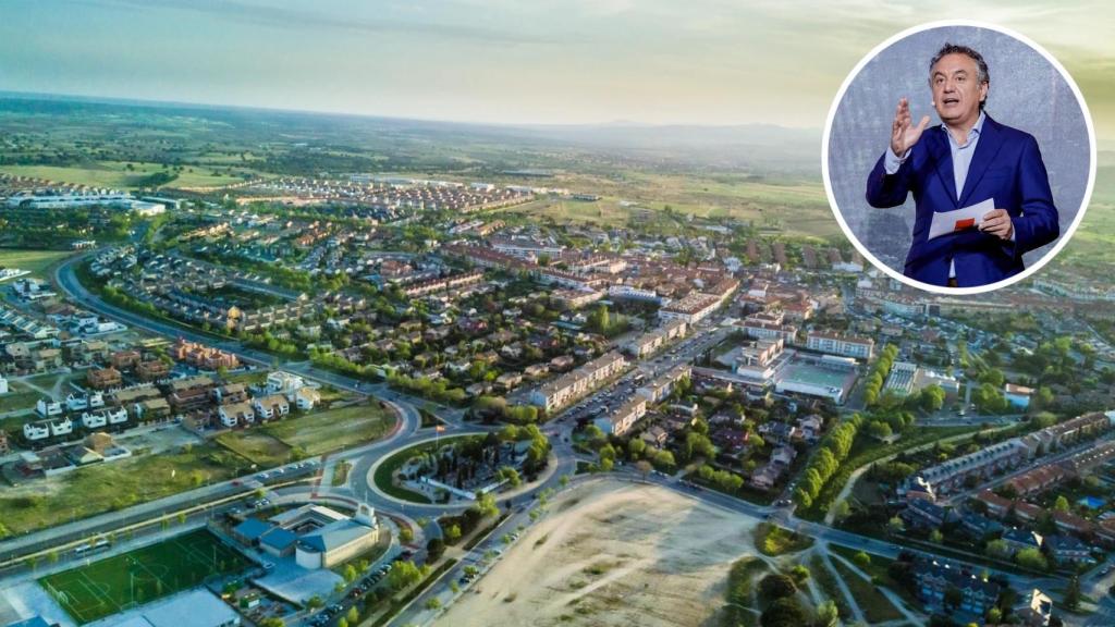 El municipio de Villanueva de la Cañada y Roberto Brasero.