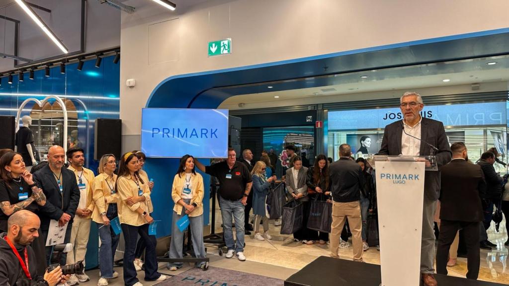 Inauguración de la tienda de Primark en el centro comercial As Termas de Lugo