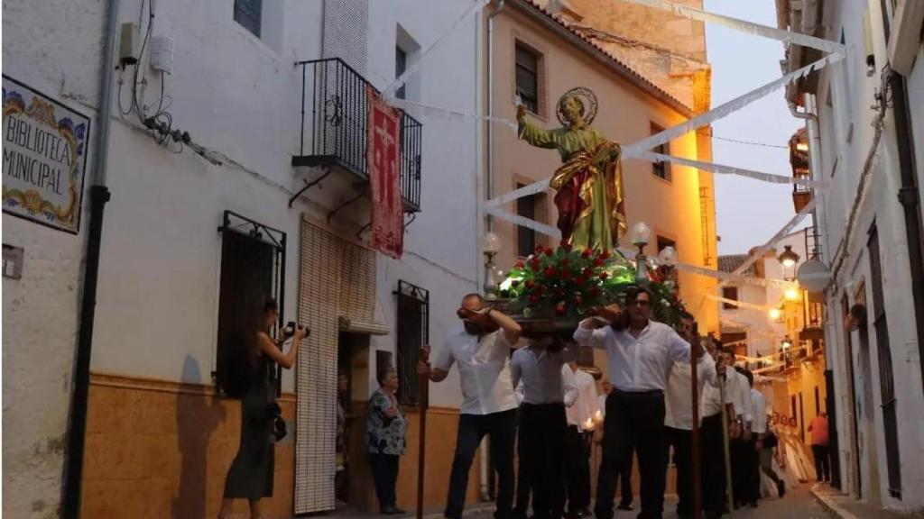 Imagen de Vallada. Google Maps