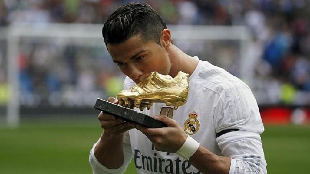 Cristiano Ronaldo, con una Bota de Oro