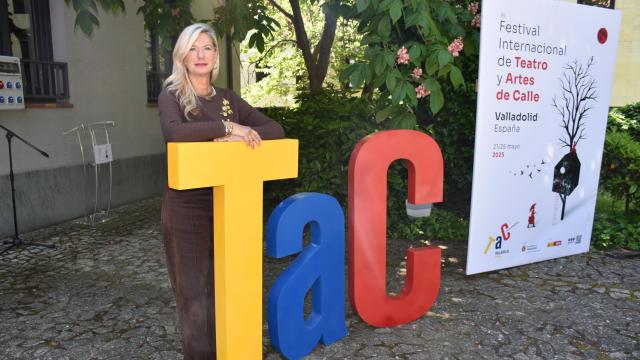 La concejala de Cultura y Educación, Irene Carvajal, en la presentación del TAC