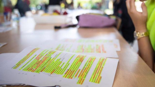 Alumnos estudiando, en una imagen de archivo. Europa Press