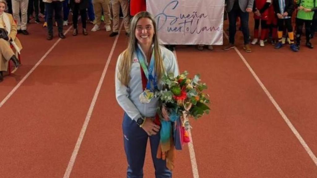 La medallista paralímpica castellanomanchega Marta Francés. Foto: Instagram @martafrancesgomez.