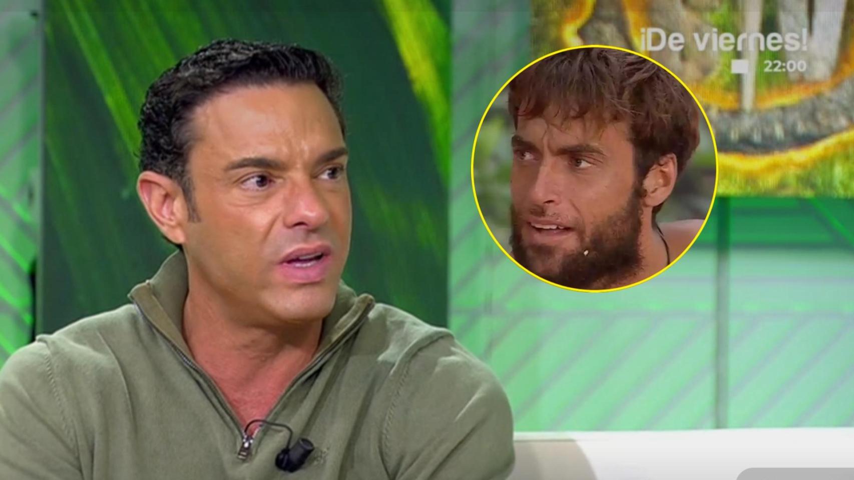 Antonio Rossi en 'Vamos a ver' y Montoya en 'Supervivientes'.
