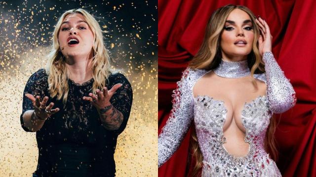 Louane y Melody, en un fotomontaje de BLUPER.