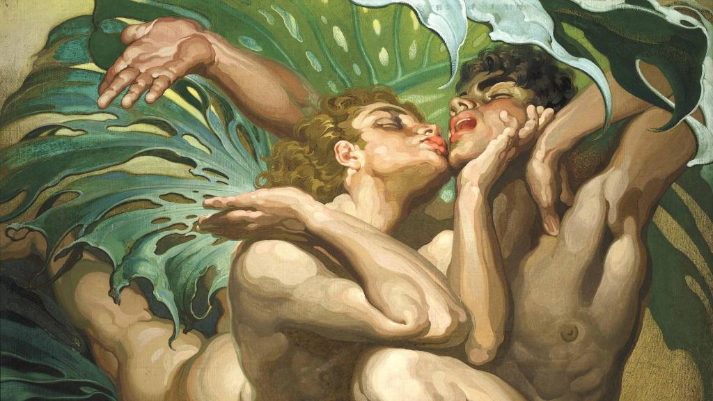 Néstor Martín-Fernández de la Torre: 'Poema de la tierra: La primavera'. Foto: Museo Néstor. Las Palmas de Gran Canaria